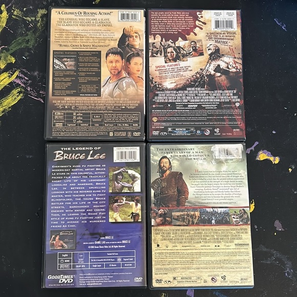 EUC bundle of 4 movie DVDs - Picture 2 of 10